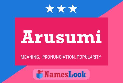 ملصق اسم Arusumi