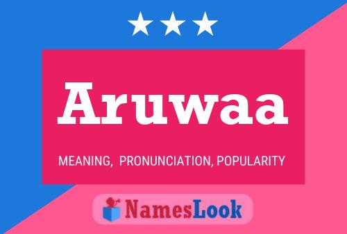 ملصق اسم Aruwaa