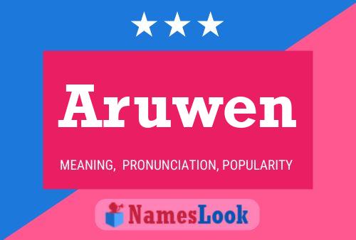 ملصق اسم Aruwen