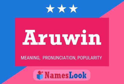 ملصق اسم Aruwin