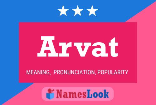 ملصق اسم Arvat