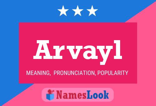 ملصق اسم Arvayl