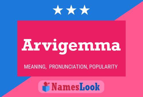 ملصق اسم Arvigemma