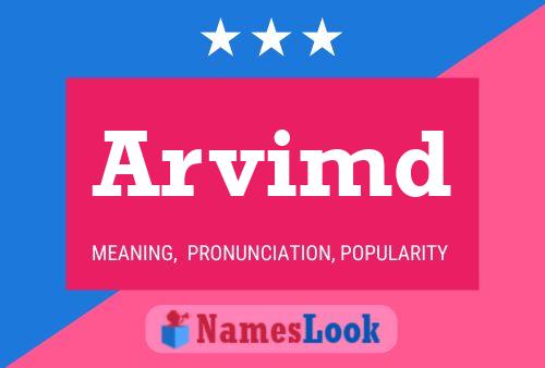 ملصق اسم Arvimd