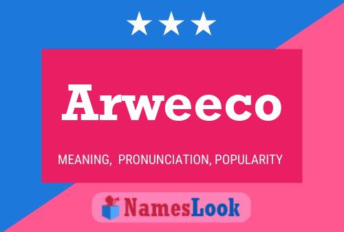 ملصق اسم Arweeco