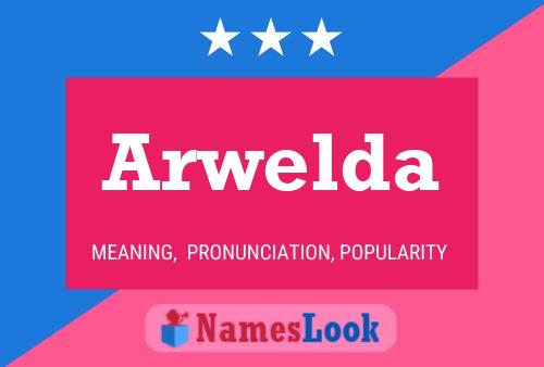 ملصق اسم Arwelda