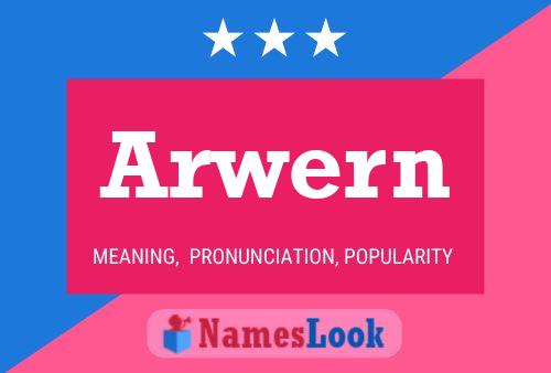 ملصق اسم Arwern