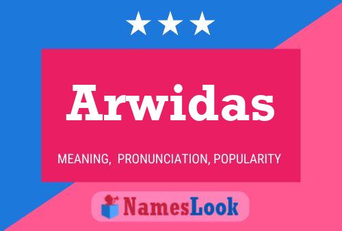 ملصق اسم Arwidas