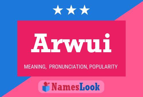 ملصق اسم Arwui