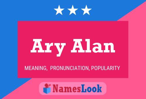 ملصق اسم Ary Alan