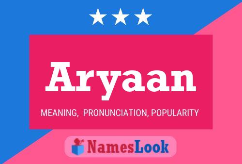 ملصق اسم Aryaan