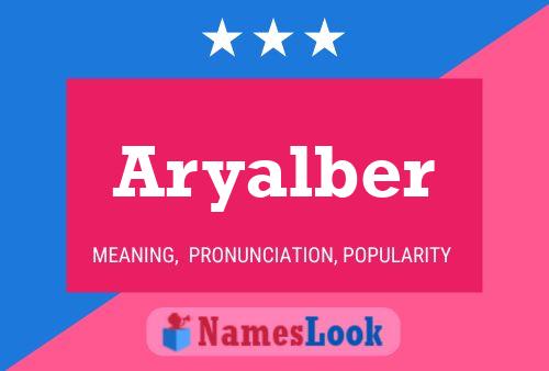 ملصق اسم Aryalber