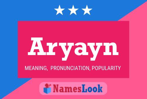 ملصق اسم Aryayn