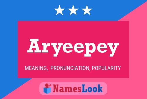 ملصق اسم Aryeepey