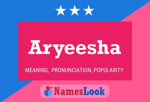 ملصق اسم Aryeesha