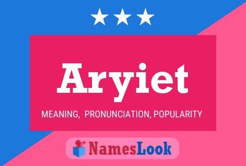 ملصق اسم Aryiet