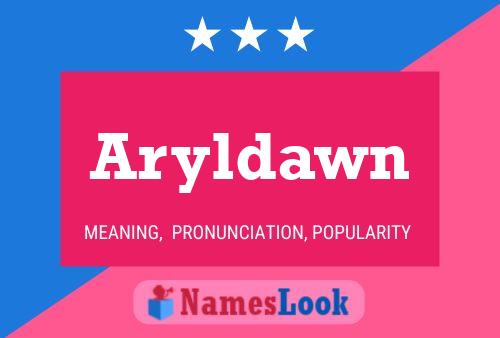 ملصق اسم Aryldawn