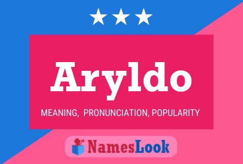 ملصق اسم Aryldo