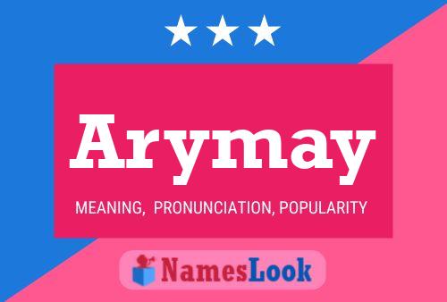 ملصق اسم Arymay