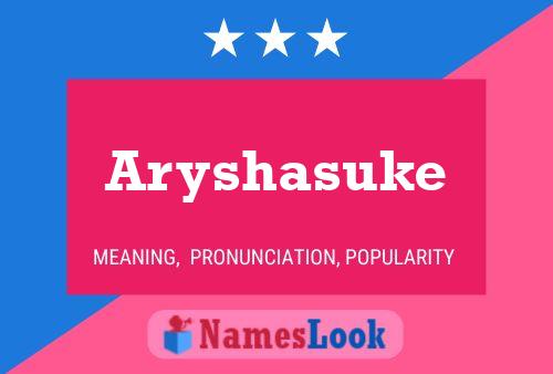 ملصق اسم Aryshasuke