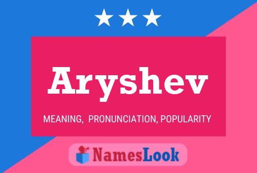 ملصق اسم Aryshev