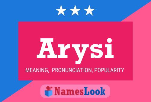 ملصق اسم Arysi