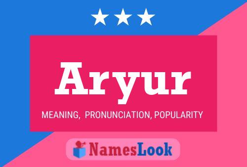 ملصق اسم Aryur