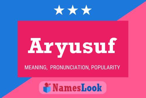 ملصق اسم Aryusuf