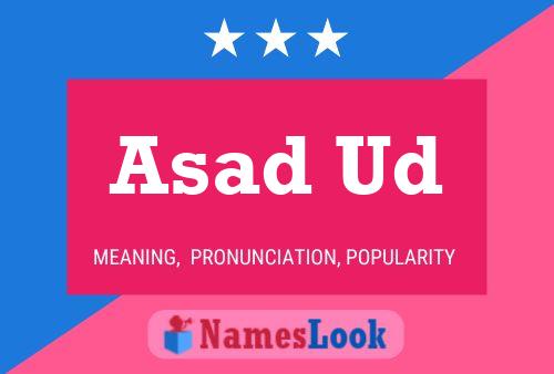 ملصق اسم Asad Ud