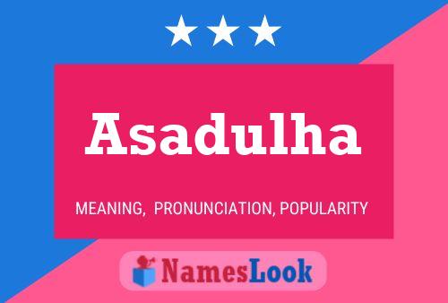 ملصق اسم Asadulha