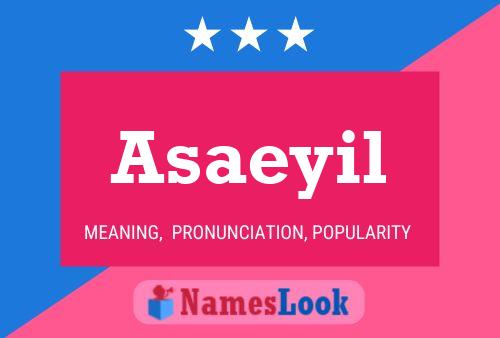 ملصق اسم Asaeyil