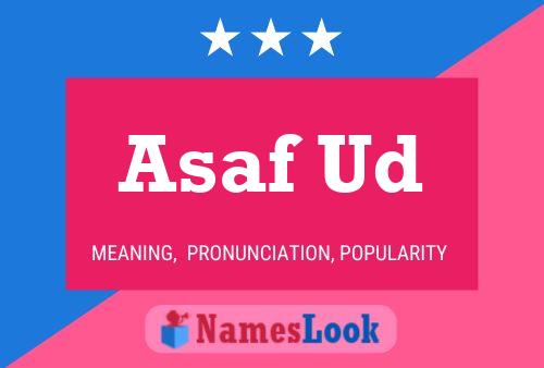 ملصق اسم Asaf Ud