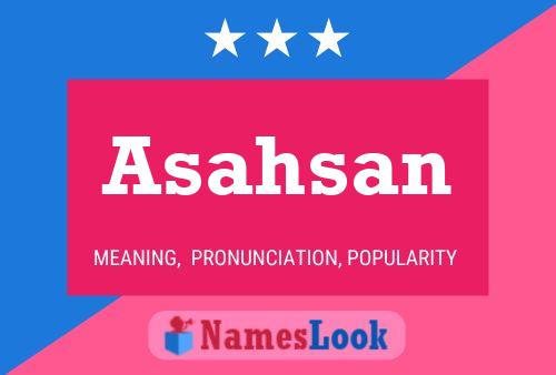 ملصق اسم Asahsan