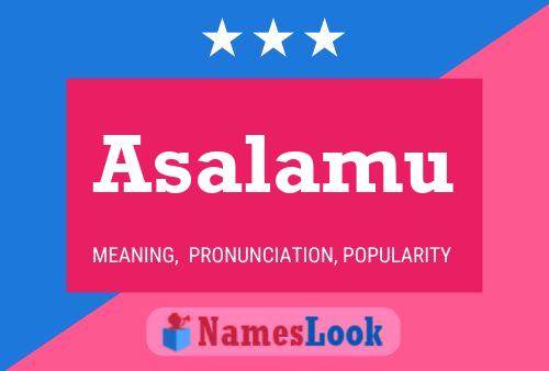 ملصق اسم Asalamu