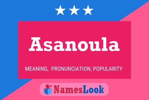 ملصق اسم Asanoula