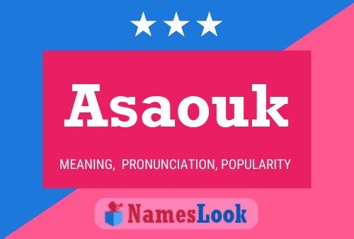 ملصق اسم Asaouk