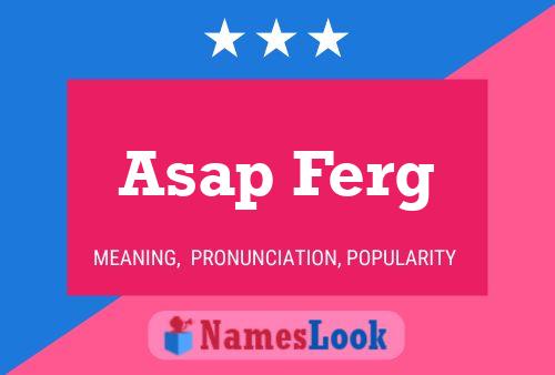 ملصق اسم Asap Ferg