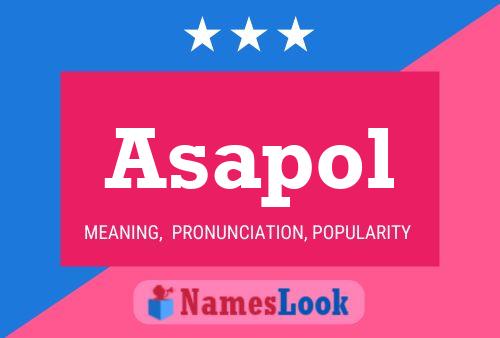 ملصق اسم Asapol