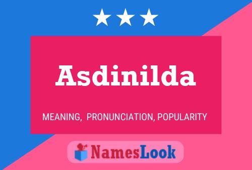 ملصق اسم Asdinilda