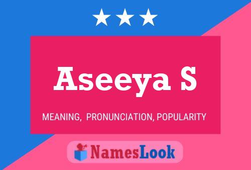 ملصق اسم Aseeya S