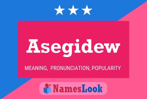 ملصق اسم Asegidew