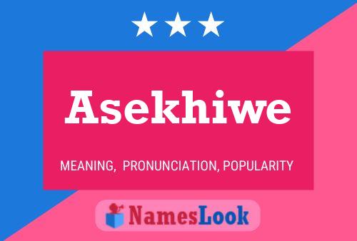 ملصق اسم Asekhiwe