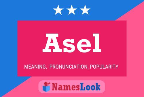 ملصق اسم Asel