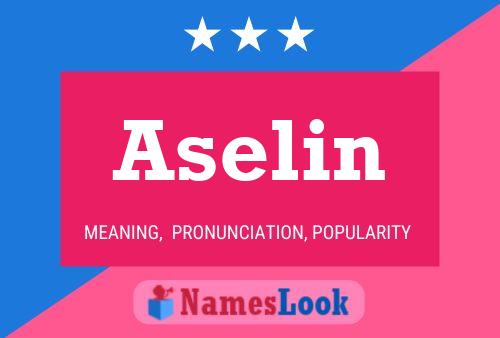 ملصق اسم Aselin