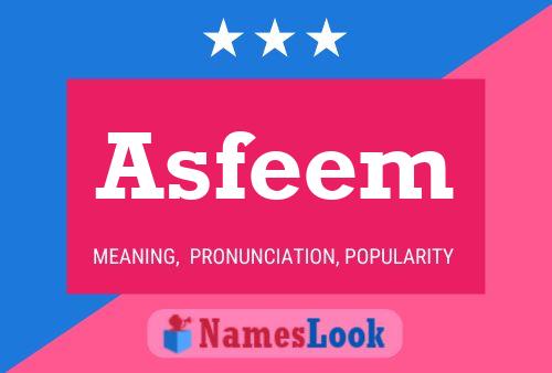 ملصق اسم Asfeem