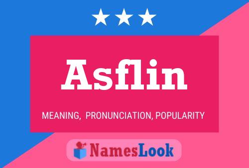 ملصق اسم Asflin