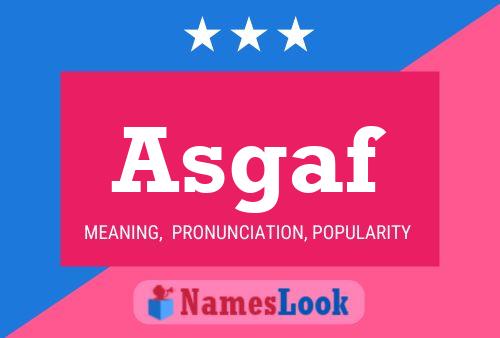 ملصق اسم Asgaf