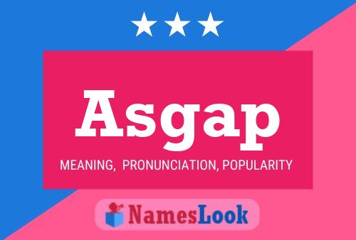 ملصق اسم Asgap