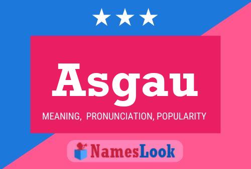 ملصق اسم Asgau