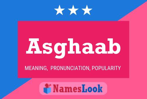 ملصق اسم Asghaab